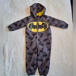 Batman boys 2-3 years splash suit 1 piece zipper good working order VGUC